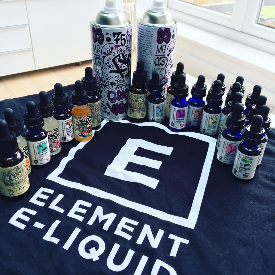 Element E Liquid Review Dripper Series Emulsions FAR Tonix