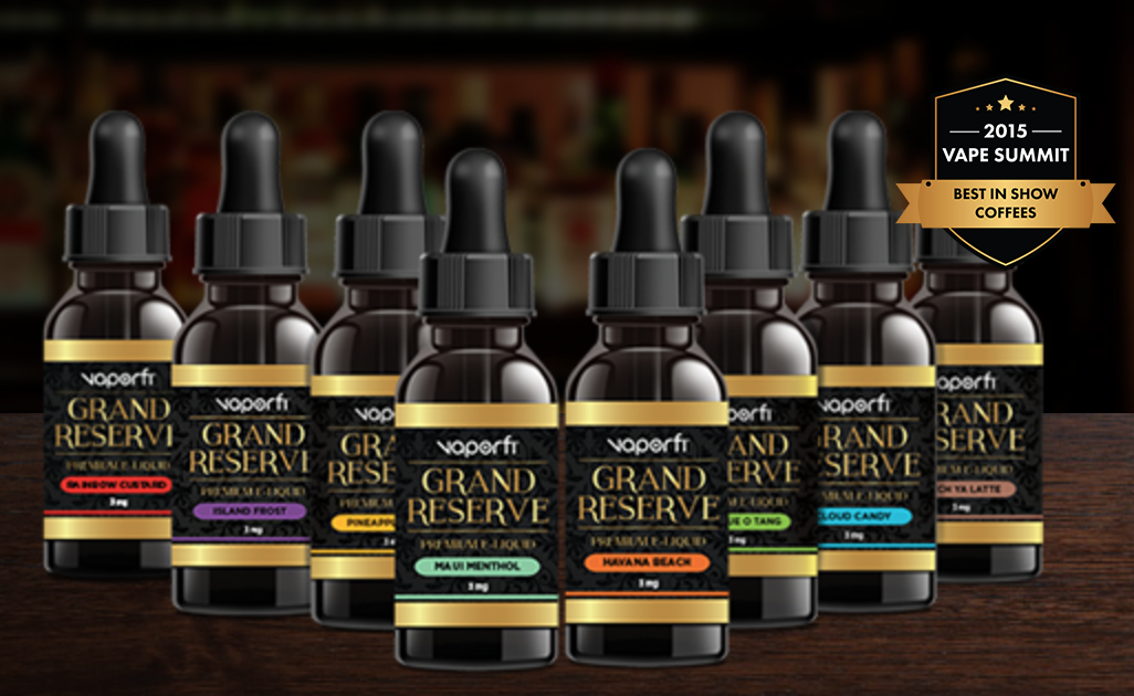 VaporFi Grand Reserve E-Juice Review: Lovely, Premium E-Liquid