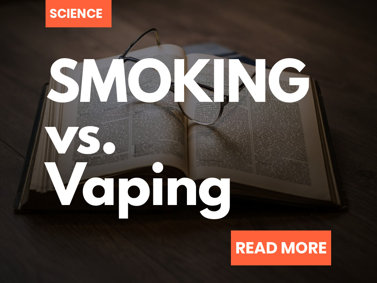 Vaping vs Smoking: The Facts, The Science [Why It’s The Future]