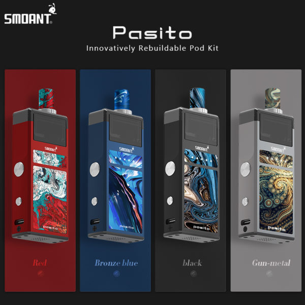 The SMOANT Pasito Pod Kit is COMING – And It Sounds BAD ASS!