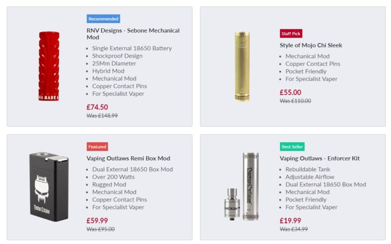 Cheap Mech Mods? You Need To See THIS Sale – It’s INSANE!  