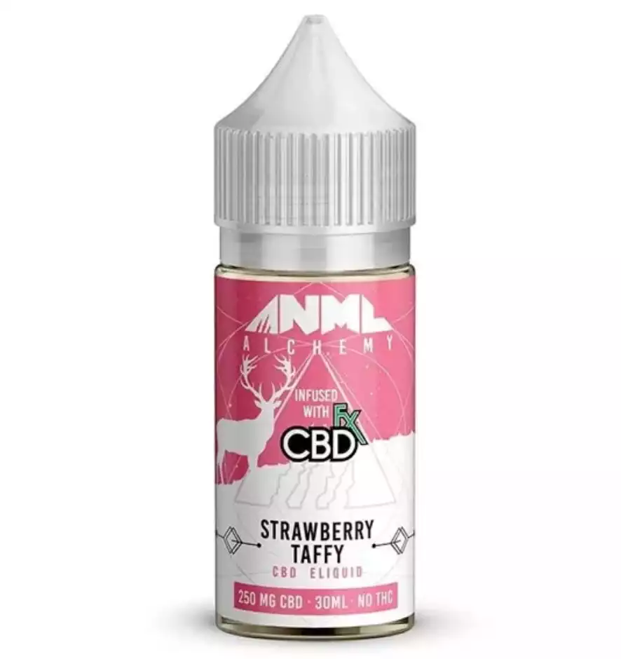 ANML Alchemy Strawberry Taffy CBD Vape Juice