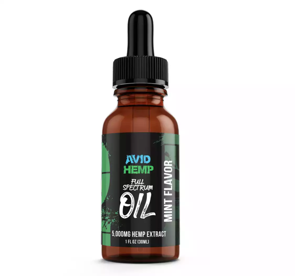 AVID HEMP Peppermint CBD Oil (5000MG)