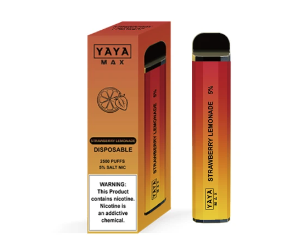 yaya max disposable vape