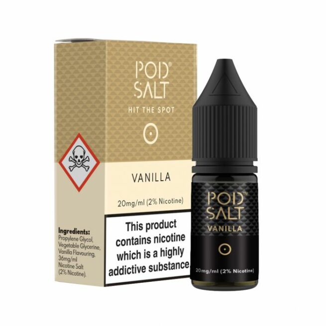 20mg Pod Salt - Flavoured 10ml Nicotine Salt (50VG/50PG) - Image 4