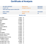 Veritas 6000mg CBD Lemon & Mint Drops - 30ml