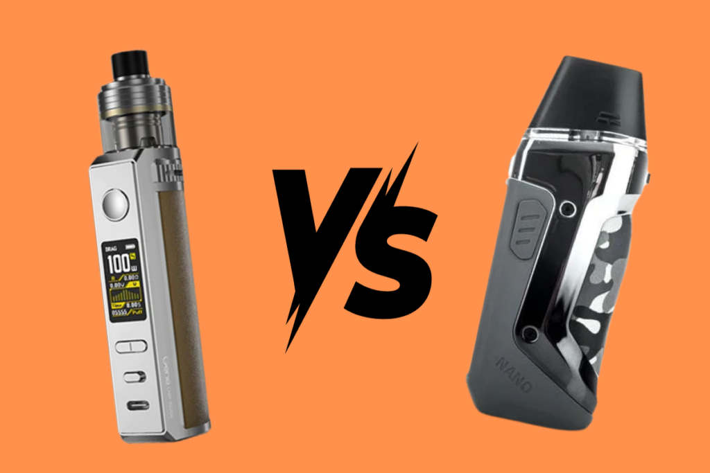VooPoo Drag X Pro Starter Kit vs GeekVape Aegis Nano Which Is Best