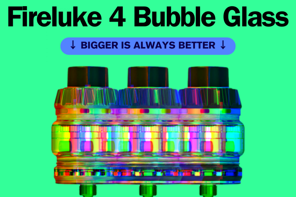 Fireluke 4 Bubble Glass vs XL Glass What's The Difference?
