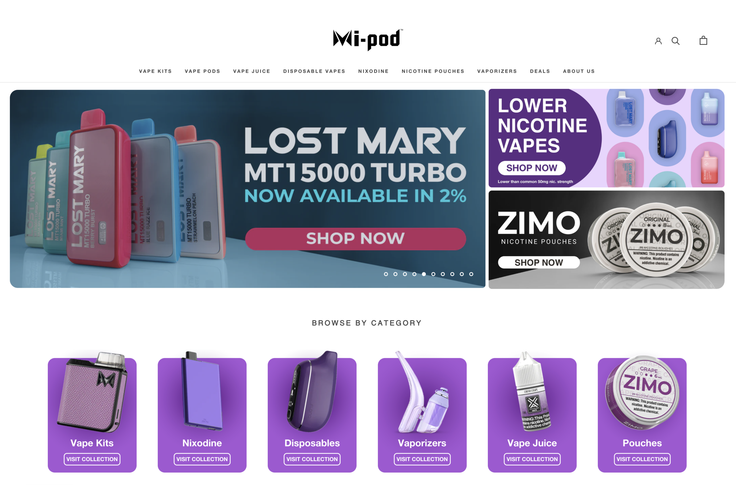 MiPod – VapeBeat's #1 Pick For Best US Disposable Retailer