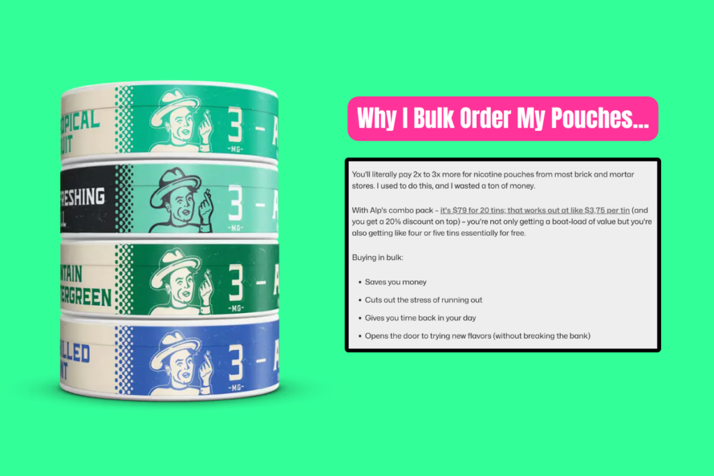 Why I Buy My Nicotine Pouches In Bulk (And You Should Too)