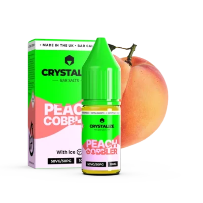 Crystalize Peach Cobbler Nic Salt