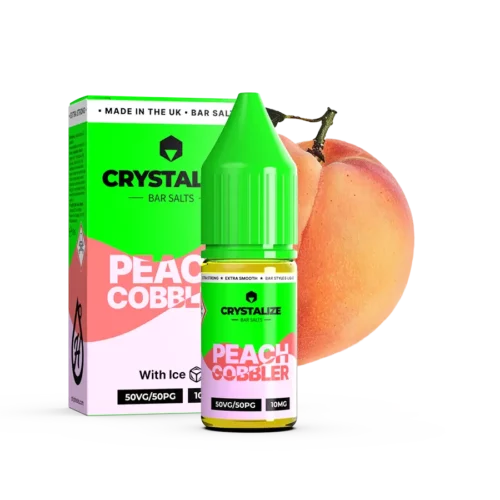 Crystalize Peach Cobbler Nic Salt