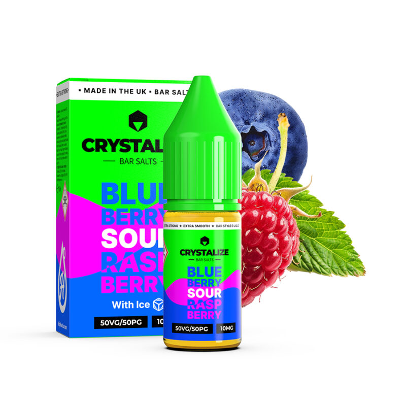 Crystalize Blueberry Sour Raspberry Nic Salt