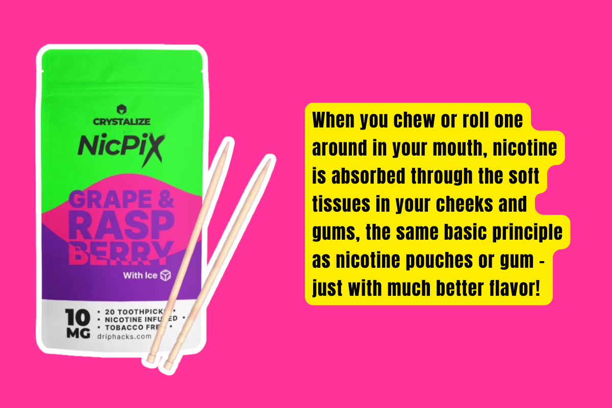 do nicotine toothpicks work