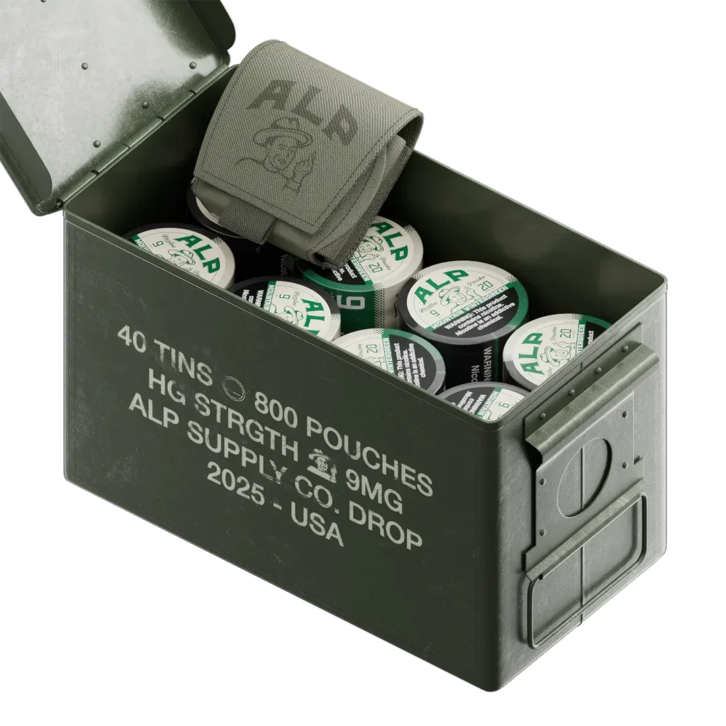 Alp's Ammo Can Deal Is Insane: 800 Wintergreen Pouches, One Real Ammo Can...