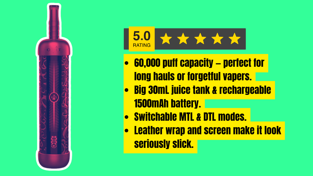 Olit Hookalit Pro 60K Review: A Fancy, Cloud-Chucking Beast
