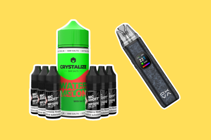 OXVA XLIM Pro 2 DNA + 120ml Nic Salts For £45