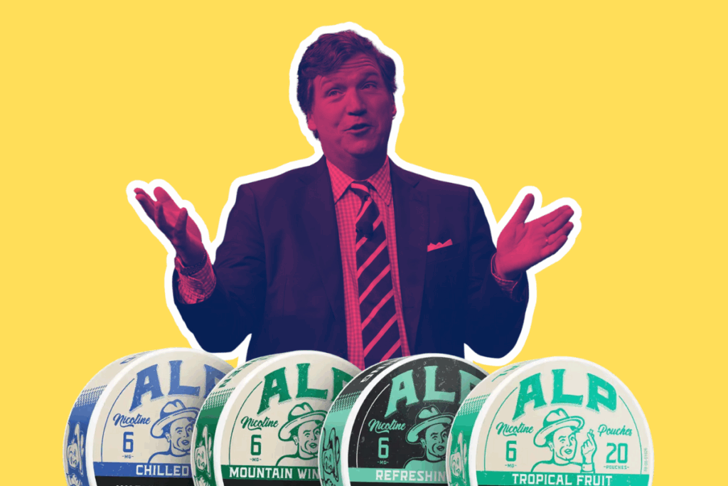 tucker Carlson nicotine pouch brand, ALP