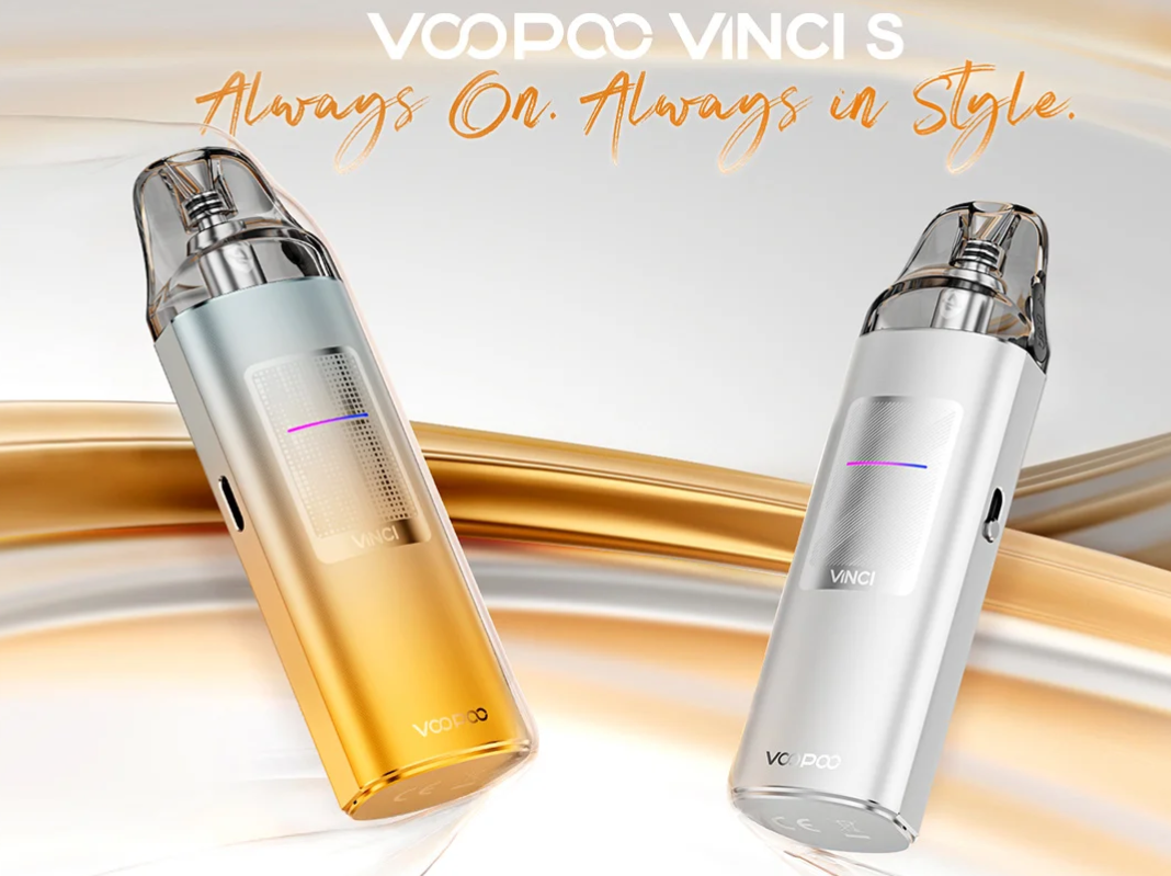 VOOPOO VINCI S Is Here: 2000 mAh Power, 40 W Performance, Breathtaking Aesthetics