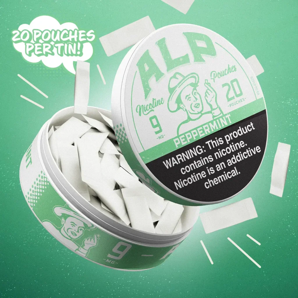 ALP Drops Limited Edition Peppermint Nicotine Pouches