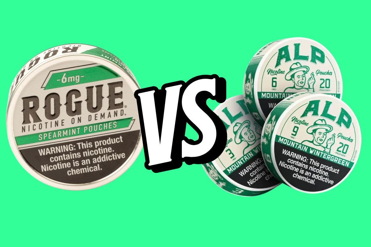 Alp Pouch vs Rogue Nicotine Pouches Which Brand is Best