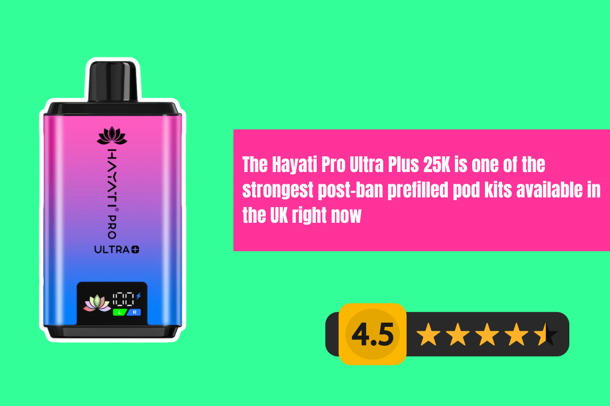 Hayati Pro Ultra Plus 25K Review: Two Flavours, One Device. Epic!