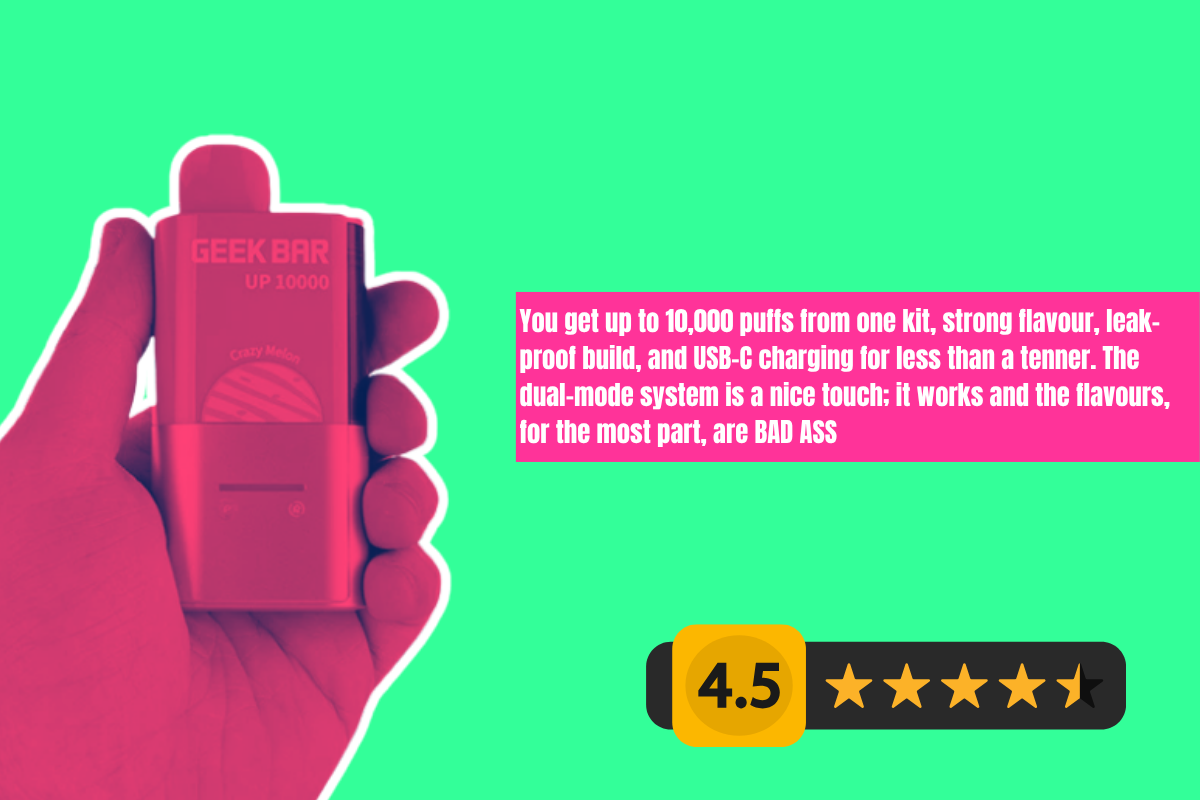 Geek Bar UP 10000 Review: Is It Worth It? My 2 Cents…