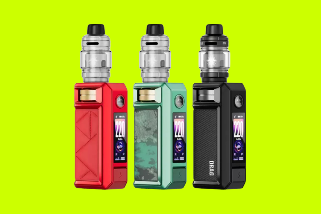 VooPoo Drag 6 color options