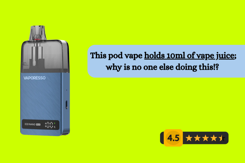 Vaporesso ECO NANO Plus Review