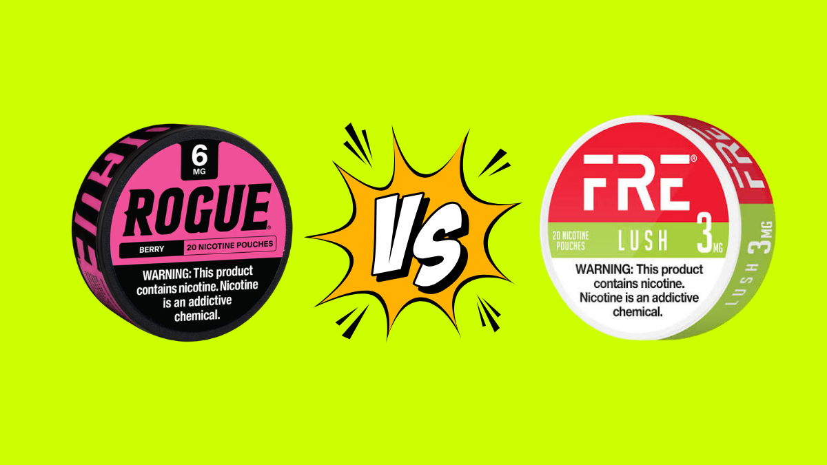 rogue disposable vape FRE vs Rogue Nicotine Pouches: Which Is Best? My 2 Cents