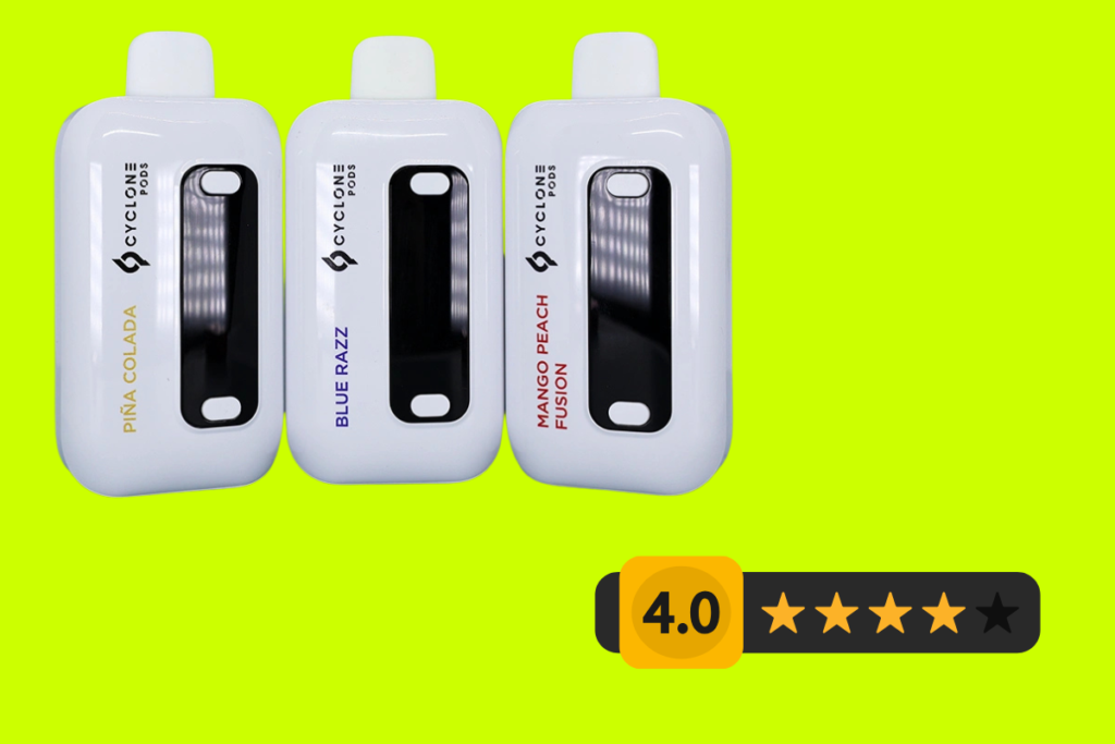 cyclone pods review - the zero nicotine vape for cutting down on your habit