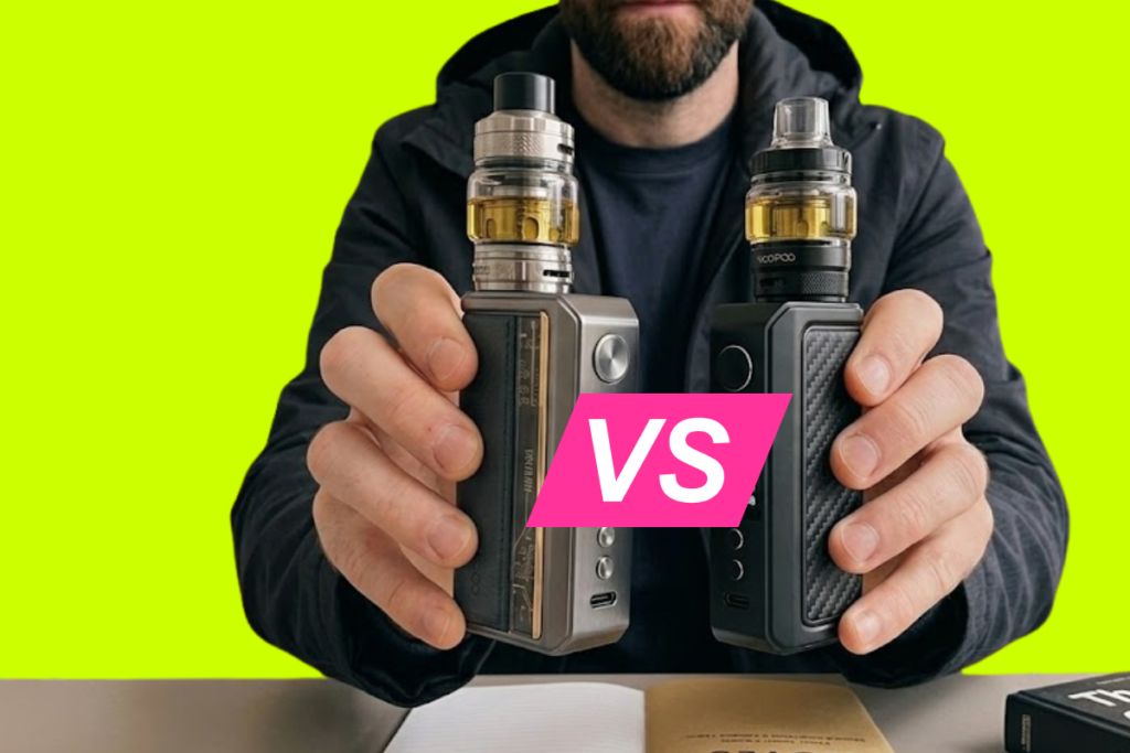 is the voopoo drag 6 better than the voopoo drag 5