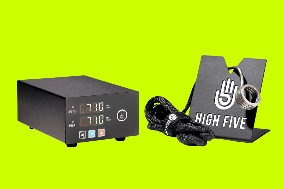 High Five Micro E-Nail controller with heater coil