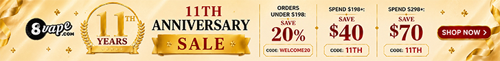 EightVape 11th Anniversary Sale